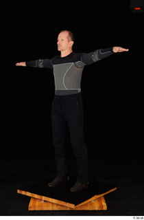 George black thermal underwear clothing standing t-pose whole body 0002.jpg